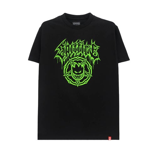 SPITFIRE T-SHIRT スピットファイヤー Tシャツ BASIC PENTAGRAM DRIP BLACK スケートボード スケボー 