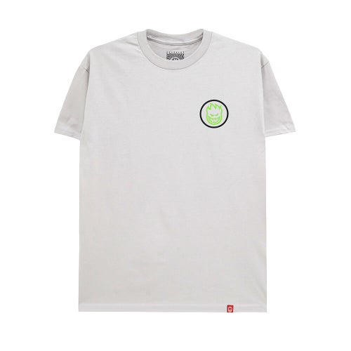 SPITFIRE T-SHIRT スピットファイヤー Tシャツ CLASSIC SWIRL OVERLEY ICE GREY スケートボード スケボー 1