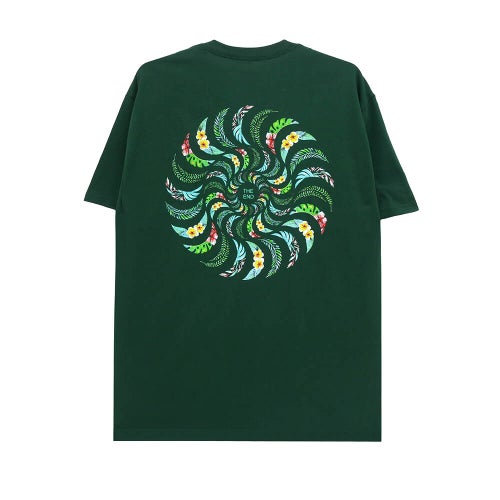 SPITFIRE T-SHIRT スピットファイヤー Tシャツ FLORAL CLASSIC FOREST GREEN スケートボード スケボー 