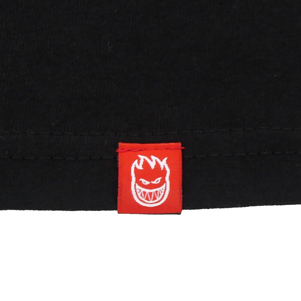 SPITFIRE T-SHIRT スピットファイヤー Tシャツ CLASSIC 87 SWIRL FILL BLACK/GREEN スケートボード スケボー 4