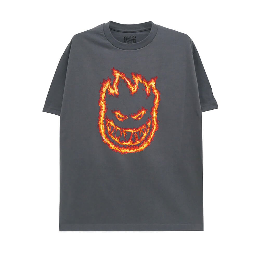 SPITFIRE T-SHIRT スピットファイヤー Tシャツ CHARRED REMAINS CHARCOAL スケートボード スケボー 