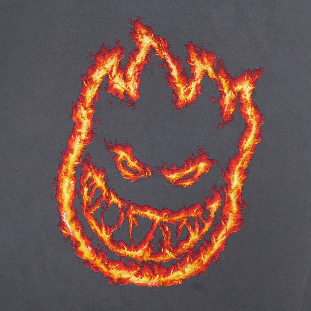 SPITFIRE T-SHIRT スピットファイヤー Tシャツ CHARRED REMAINS CHARCOAL スケートボード スケボー 1