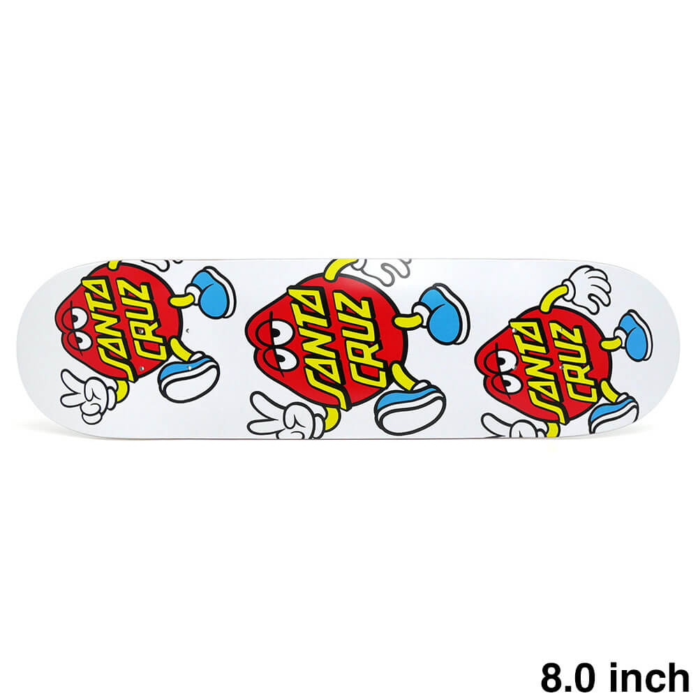 SANTA CRUZ DECK サンタクルーズ デッキ TEAM SCREAMING HAND WHITE