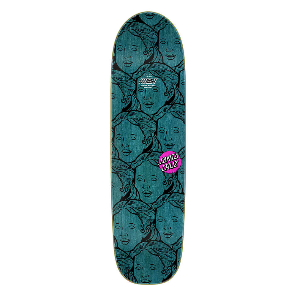 SANTA CRUZ DECK サンタクルーズ デッキ TEAM POSSESSED HEAD 8.5 FEELBASE スケートボード スケボー 3