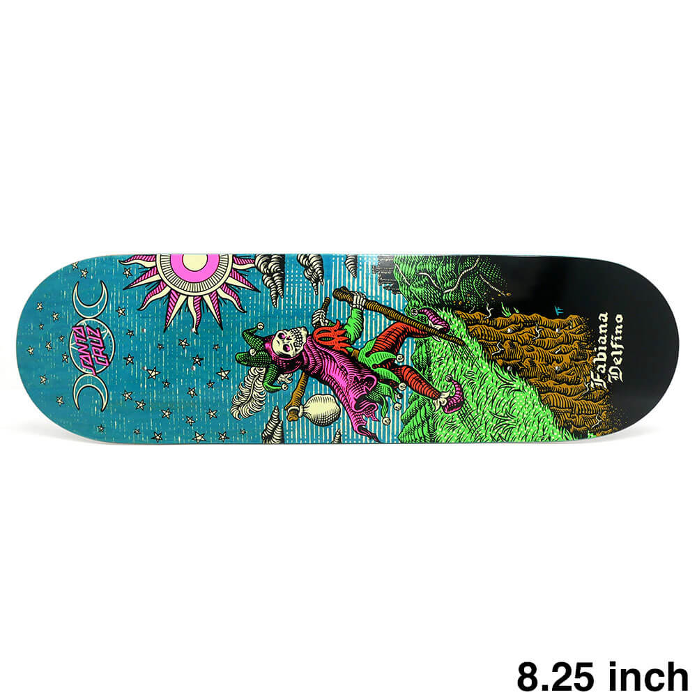 SANTA CRUZ DECK サンタクルーズ デッキ FABIANA DELFINO TAROT REMIX 8.25 FEELBASE スケートボード スケボー 1