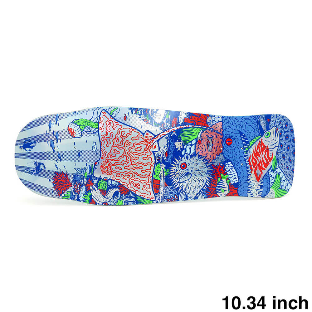 SANTA CRUZ DECK サンタクルーズ デッキ ERICK WINKOWSKI AQUATIC PRISMATIC 10.34 スケートボード スケボー 1