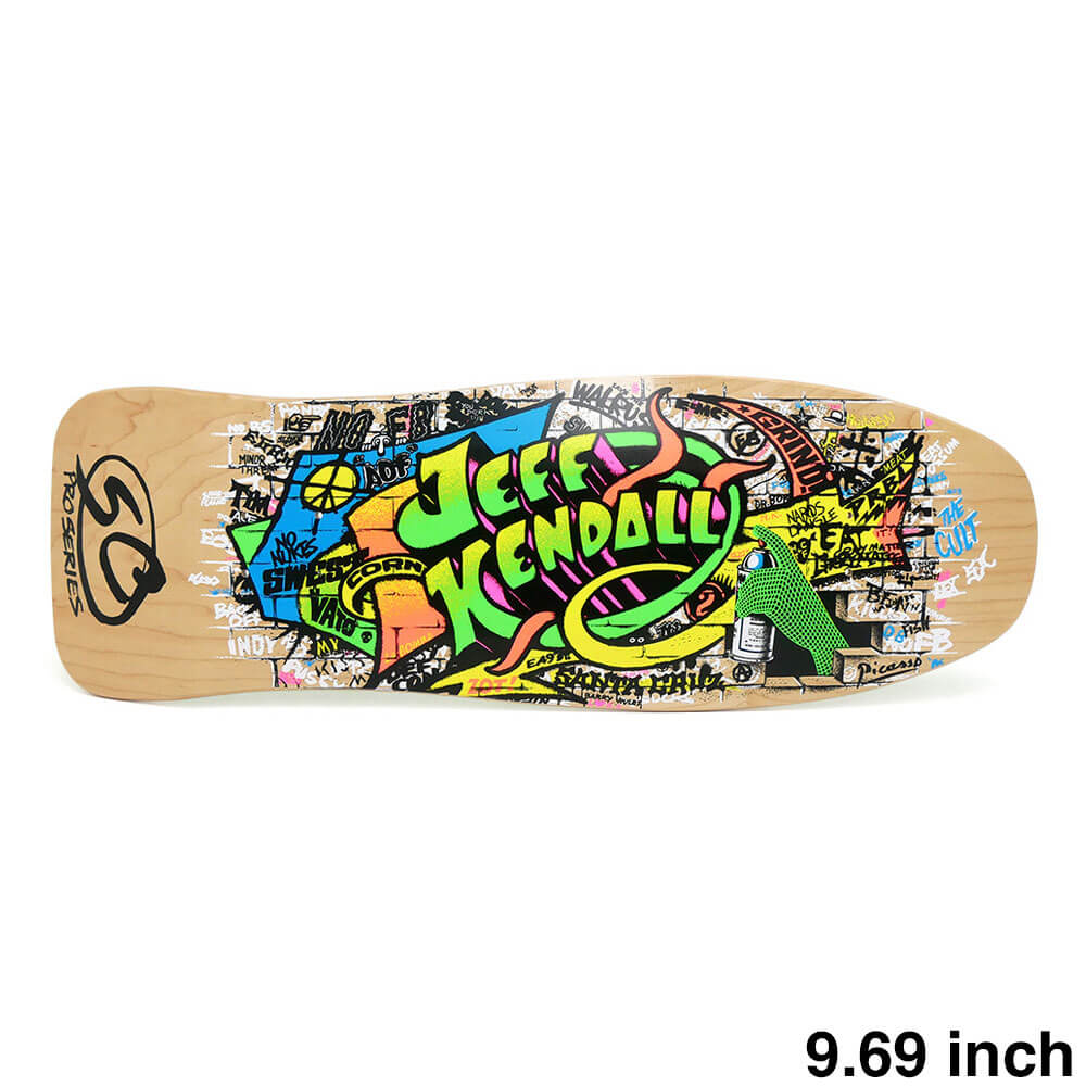 SANTA CRUZ DECK サンタクルーズ デッキ JEFF KENDALL GRAFFITI REISSUE 9.69 スケートボード スケボー 1