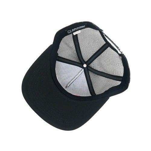 SPITFIRE MESHCAP スピットファイヤー メッシュキャップ CLASSIC WING TRUCKER SNAPBACK BLACK スケートボード スケボー 3