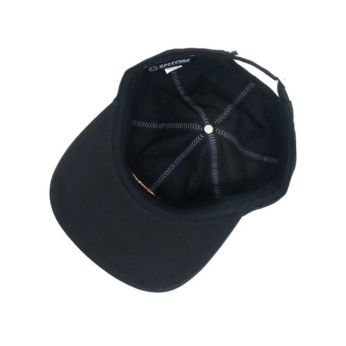 SPITFIRE CAP スピットファイヤー キャップ LIL DEMON SCRIPT STRAPBACK BLACK スケートボード スケボー 3