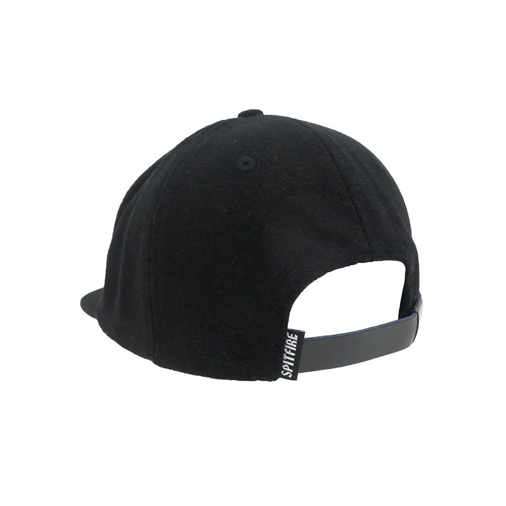SPITFIRE CAP スピットファイヤー キャップ TEAM BIGHEAD FLAME SCRIPT STRAPBACK BLACK スケートボード スケボー 2