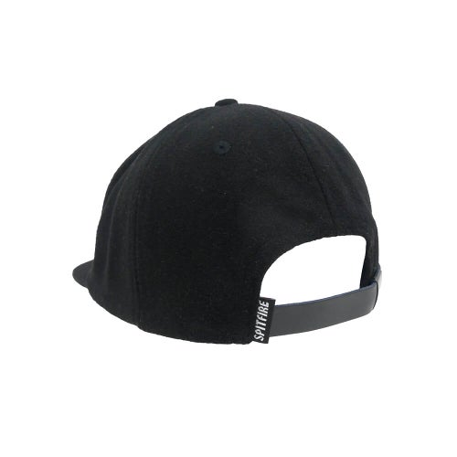SPITFIRE CAP スピットファイヤー キャップ TEAM BIGHEAD FLAME SCRIPT STRAPBACK BLACK スケートボード スケボー 2