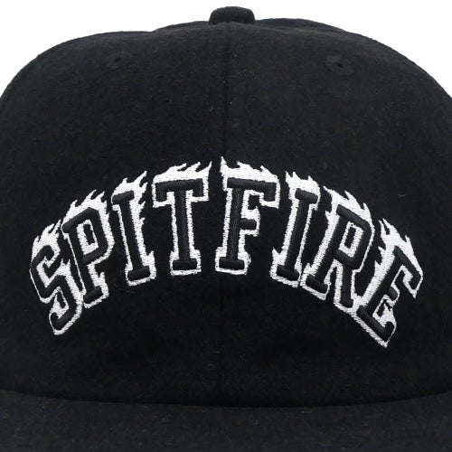SPITFIRE CAP スピットファイヤー キャップ TEAM BIGHEAD FLAME SCRIPT STRAPBACK BLACK スケートボード スケボー 4