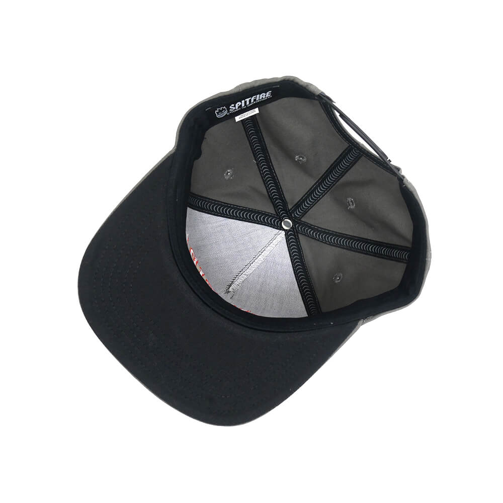 SPITFIRE CAP スピットファイヤー キャップ TEAM BIGHEAD SNAPBACK CHARCOAL スケートボード スケボー 3
