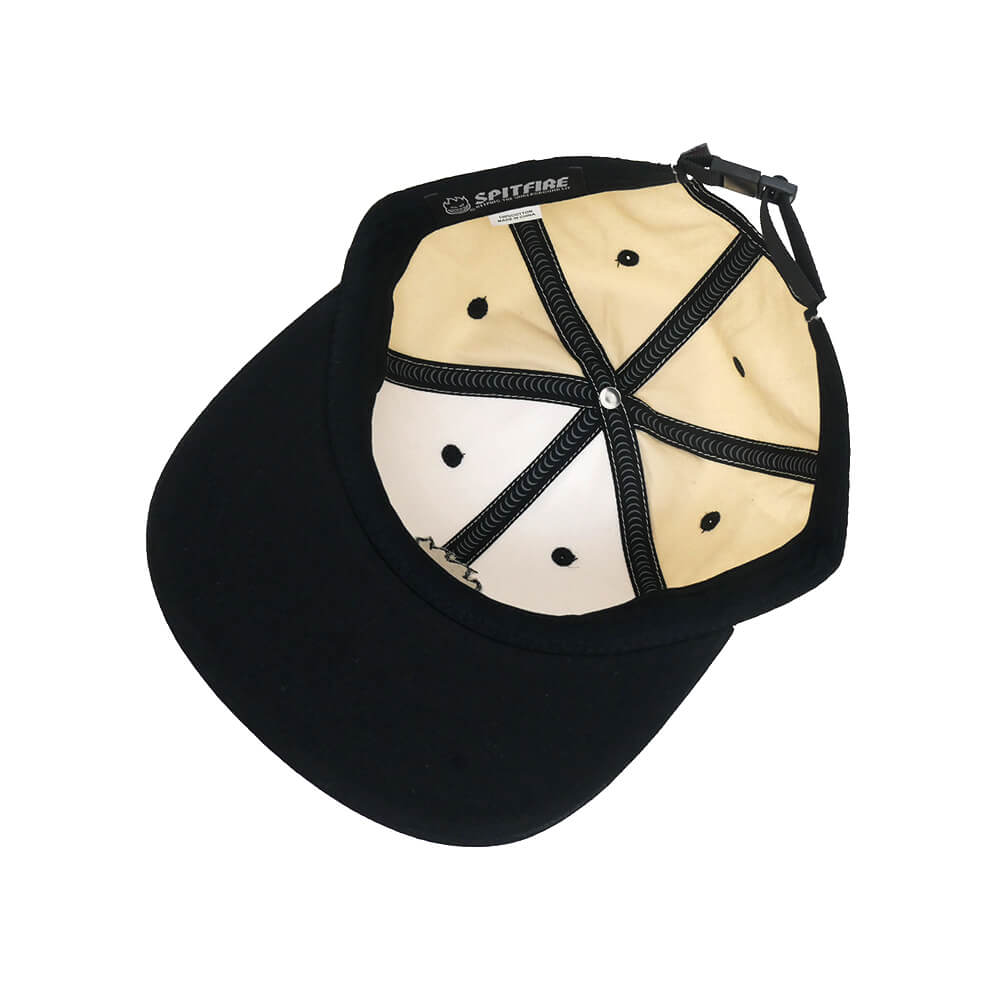 SPITFIRE CAP スピットファイヤー キャップ LIL BIGHEAD STRAPBACK NATURAL/BLACK スケートボード スケボー 3