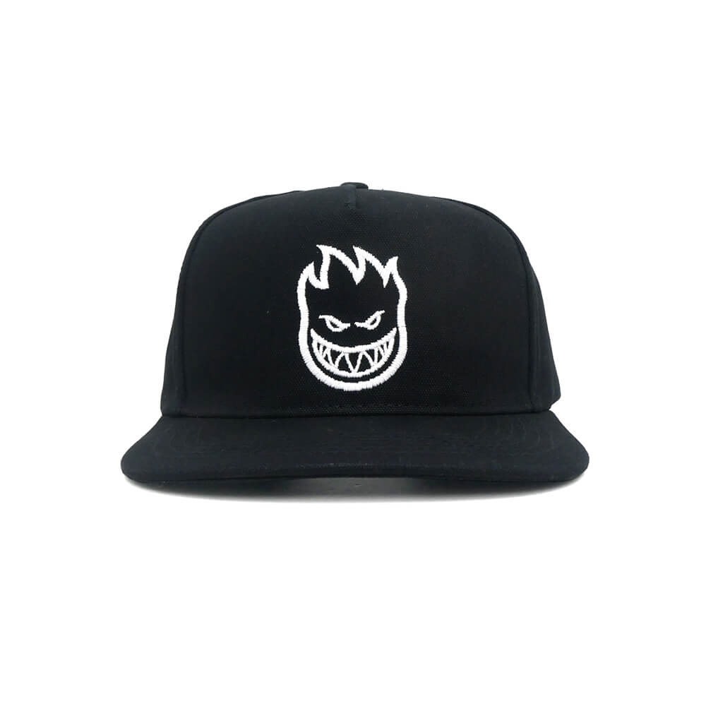 SPITFIRE CAP スピットファイヤー キャップ BIGHEAD SNAPBACK BLACK/WHITE スケートボード スケボー 1