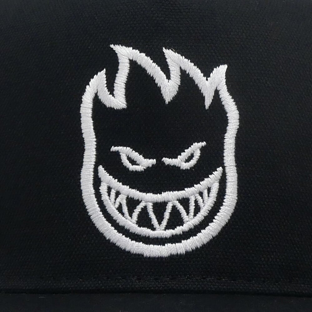 SPITFIRE CAP スピットファイヤー キャップ BIGHEAD SNAPBACK BLACK/WHITE スケートボード スケボー 4