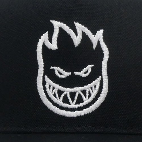 SPITFIRE CAP スピットファイヤー キャップ BIGHEAD SNAPBACK BLACK/WHITE スケートボード スケボー 4