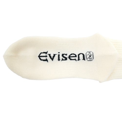 EVISEN SOCKS エビセン ソックス 靴下 LOGO ANKLE WHITE スケートボード スケボー 5