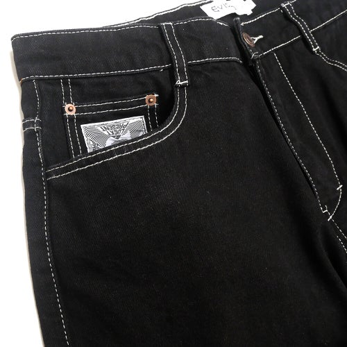 EVISEN JEANS エビセン パンツ ジーンズ ATARI ONE-UP DENIM BLACK スケートボード スケボー 1
