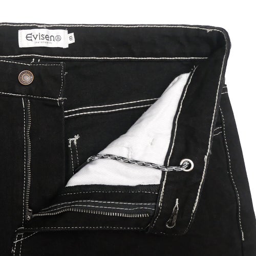EVISEN JEANS エビセン パンツ ジーンズ ATARI ONE-UP DENIM BLACK スケートボード スケボー 4