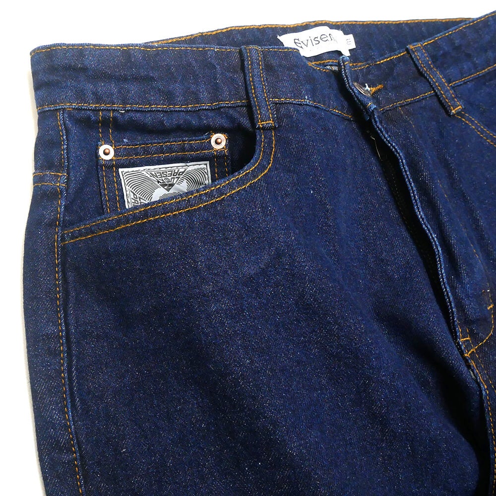 EVISEN JEANS エビセン パンツ ジーンズ ATARI ONE-UP DENIM INDIGO スケートボード スケボー 1