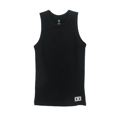 EVISEN TANK-TOP エビセン タンクトップ MATCH LOGO 2PACK BLACK スケートボード スケボー 