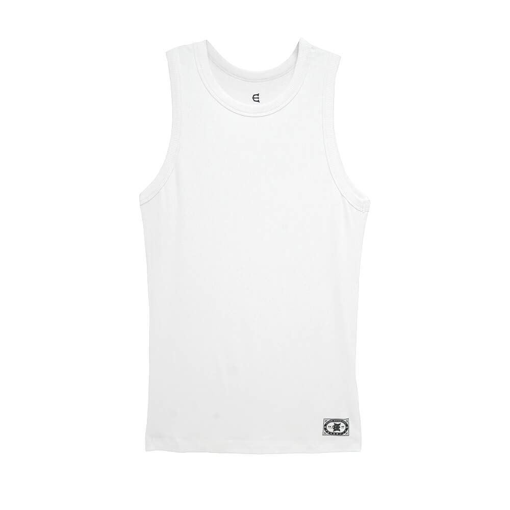 EVISEN TANK-TOP エビセン タンクトップ MATCH LOGO 2PACK BLACK