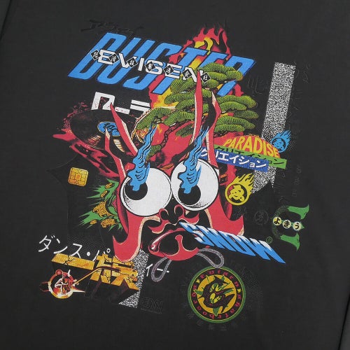 EVISEN LONG SLEEVE エビセン ロングスリーブTシャツ BASTERD CHARCOAL スケートボード スケボー 2