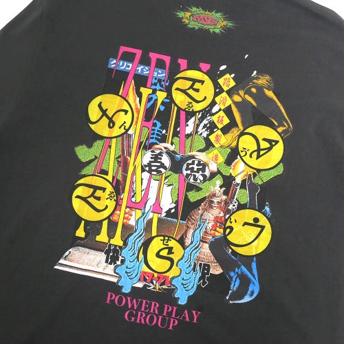 EVISEN LONG SLEEVE エビセン ロングスリーブTシャツ BASTERD CHARCOAL スケートボード スケボー 3