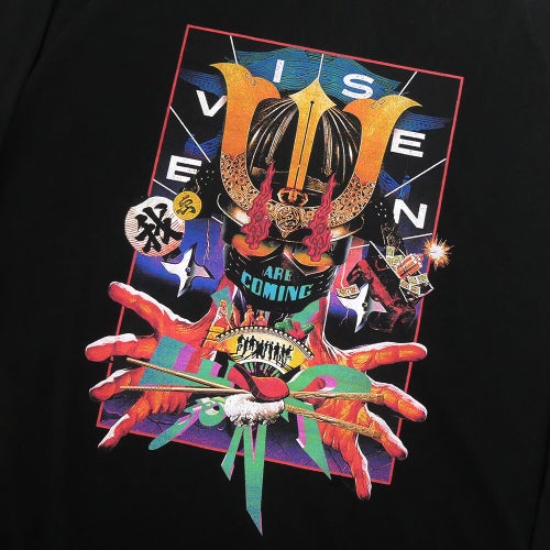 EVISEN LONG SLEEVE エビセン ロングスリーブTシャツ COMING BLACK スケートボード スケボー 1