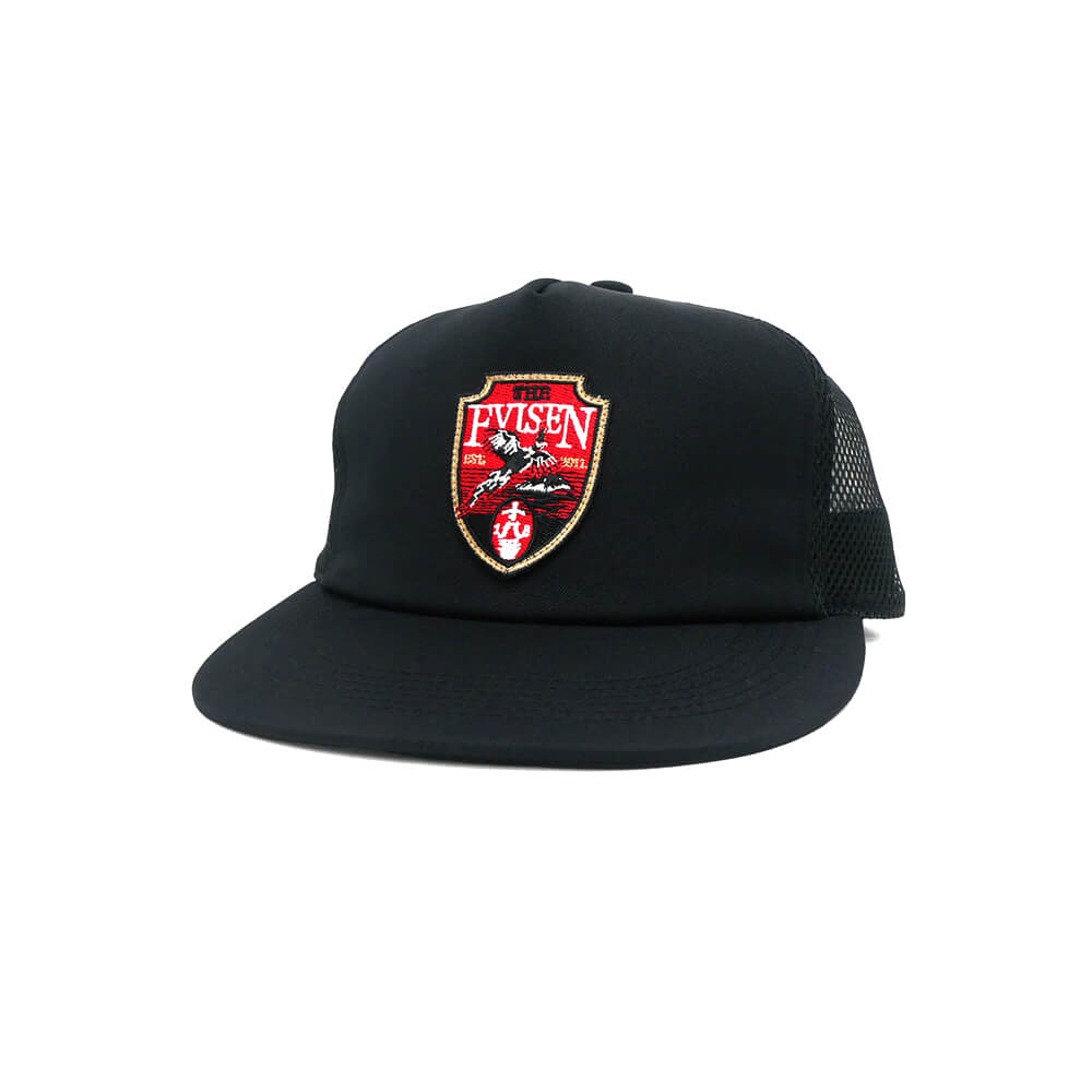 EVISEN CAP エビセン キャップ NEW SUSHI LOGO BLACK スケートボード