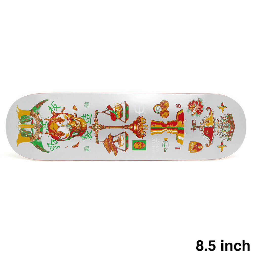 EVISEN DECK エビセン デッキ SHOR WEST DIAL OGUE 8.5 スケートボード スケボー 1