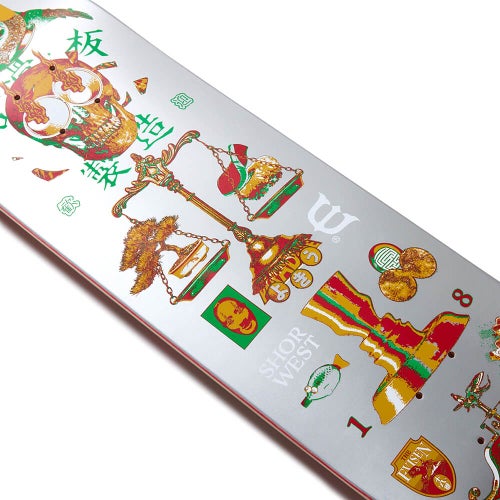 EVISEN DECK エビセン デッキ SHOR WEST DIAL OGUE 8.25 スケートボード スケボー 4