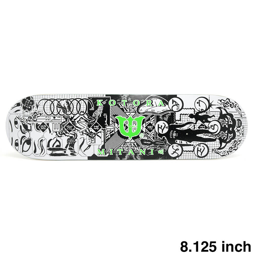 EVISEN DECK エビセン デッキ KOTORA MITANI NEW CHANNEL 8.125 スケートボード スケボー 1