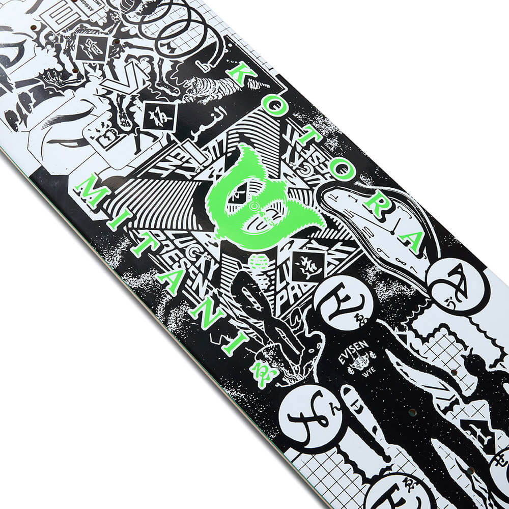 EVISEN DECK エビセン デッキ KOTORA MITANI NEW CHANNEL 7.8 スケートボード スケボー 4