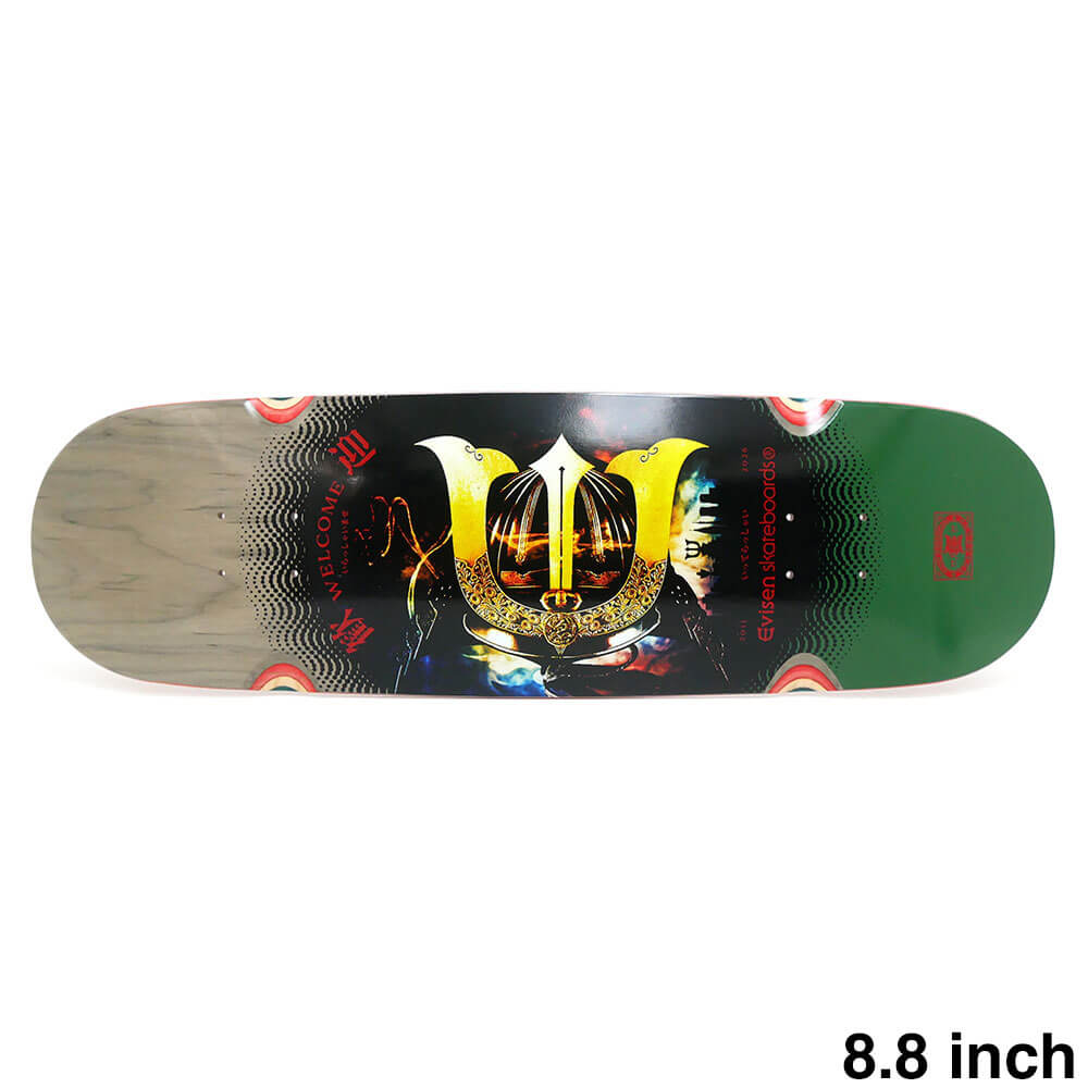 EVISEN DECK エビセン デッキ TEAM WELCOME-E 8.8 スケートボード スケボー 1