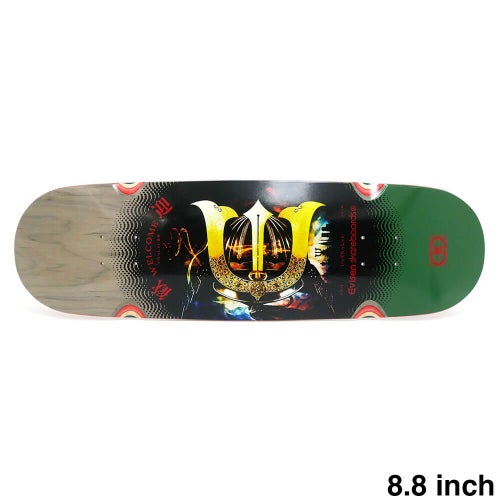 EVISEN DECK エビセン デッキ TEAM WELCOME-E 8.8 スケートボード スケボー 1