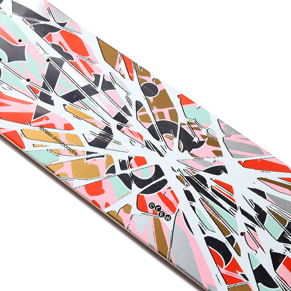 EVISEN DECK エビセン デッキ TEAM EVI-LOGO CLASH CAMO 8.0 スケートボード スケボー 4