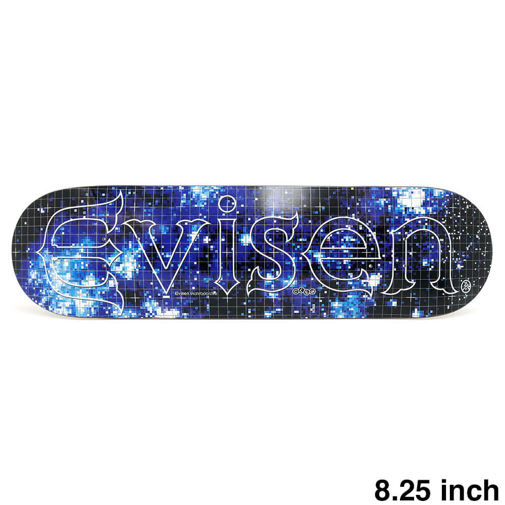 EVISEN DECK エビセン デッキ TEAM EVI-LOGO COSMO CAMO 8.25 スケートボード スケボー 1