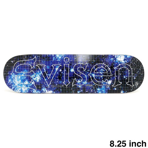 EVISEN DECK エビセン デッキ TEAM EVI-LOGO COSMO CAMO 8.25 スケートボード スケボー 1