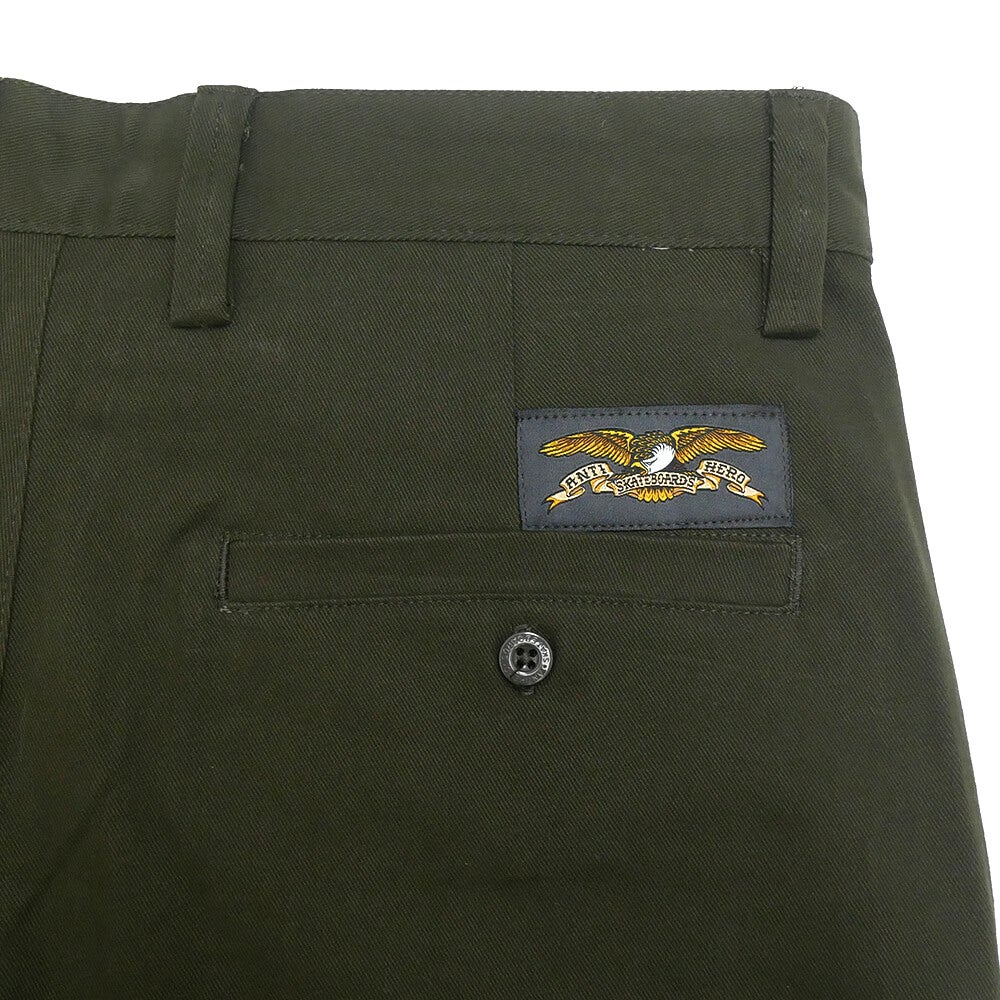 ANTIHERO PANTS アンチヒーロー パンツ ジーンズ HECHO POR SKATE DARK OLIVE スケートボード スケボー 5