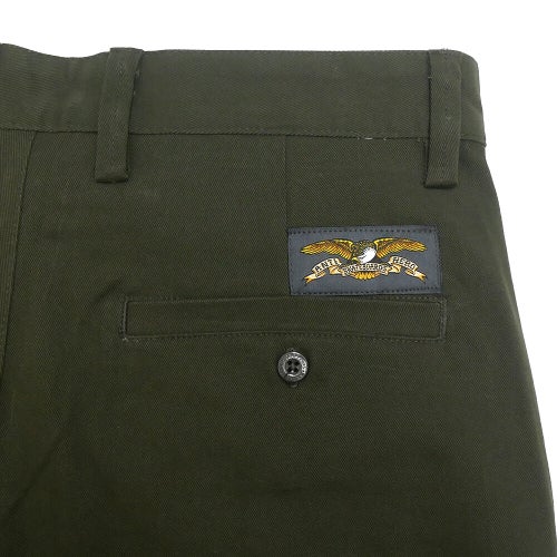 ANTIHERO PANTS アンチヒーロー パンツ ジーンズ HECHO POR SKATE DARK OLIVE スケートボード スケボー 5