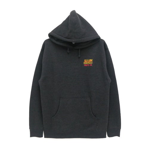 ANTIHERO HOOD アンチヒーロー パーカー JALOPI RETURNS CHARCOAL スケートボード スケボー 1