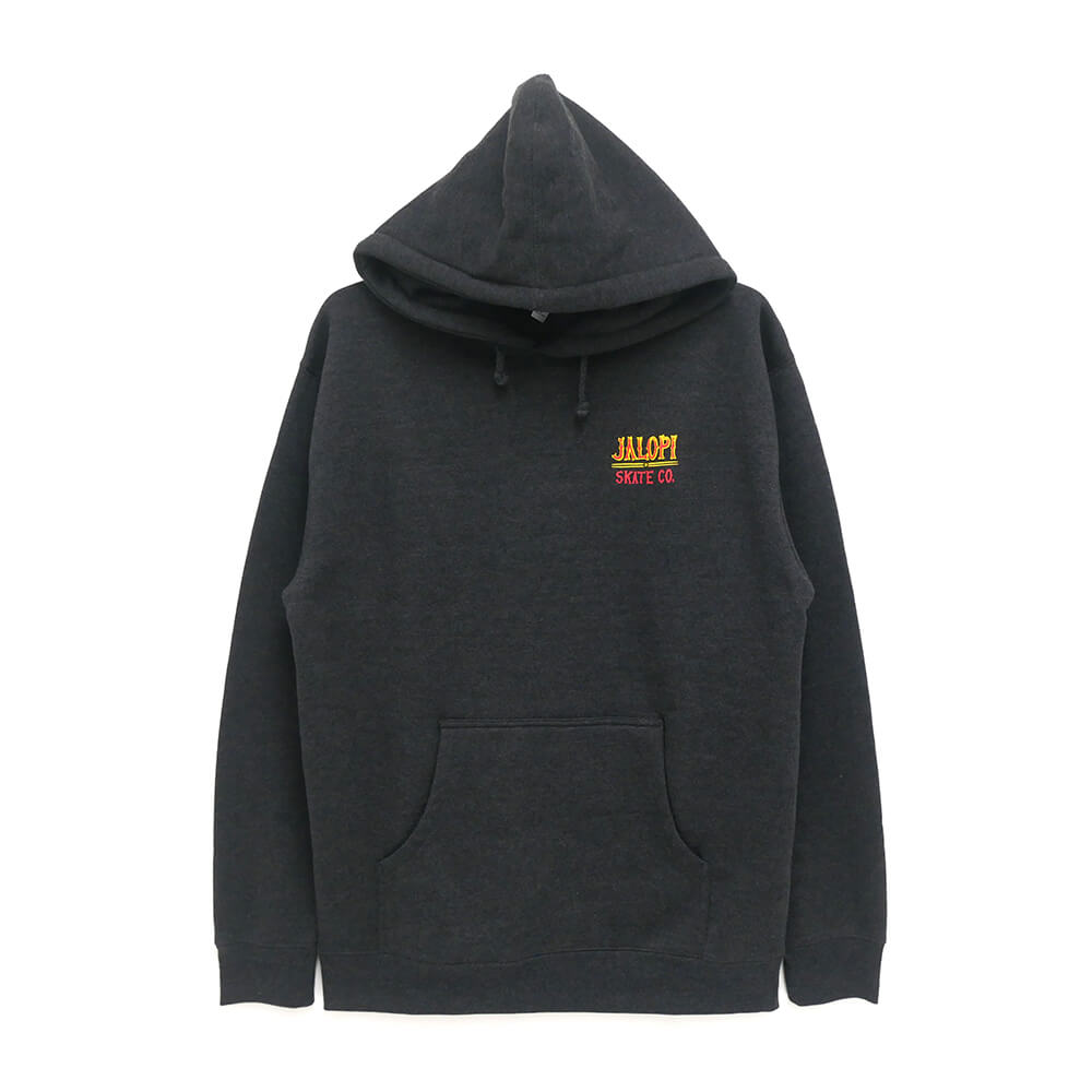 ANTIHERO HOOD アンチヒーロー パーカー JALOPI RETURNS CHARCOAL スケートボード スケボー 1