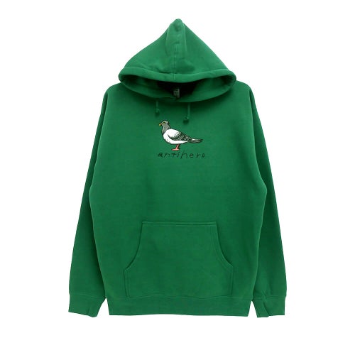 ANTIHERO HOOD アンチヒーロー パーカー OG PIGEON DARK GREEN スケートボード スケボー 