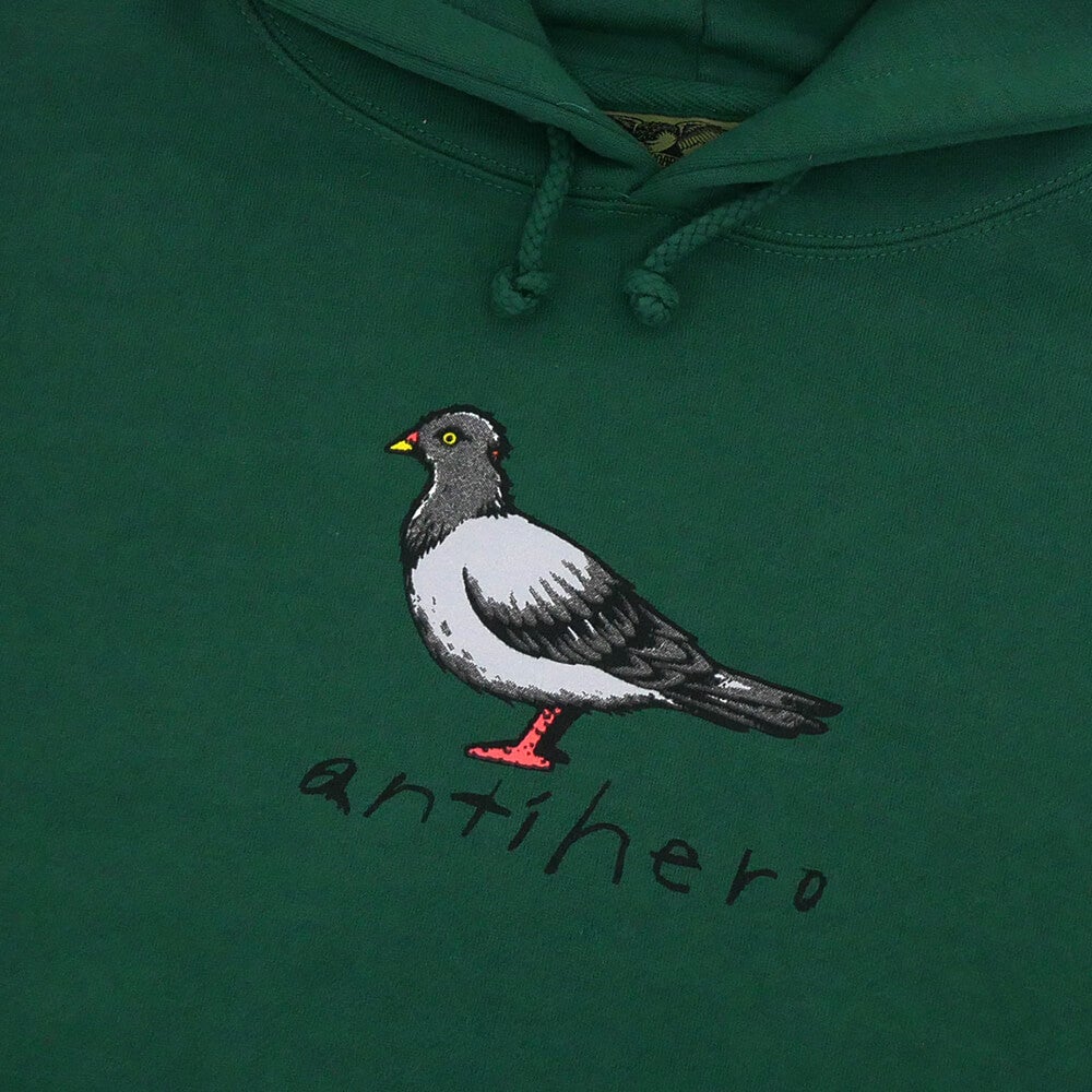 ANTIHERO HOOD アンチヒーロー パーカー OG PIGEON DARK GREEN スケートボード スケボー 1