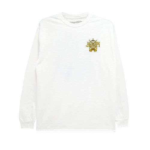 ANTIHERO LONG SLEEVE アンチヒーロー ロングスリーブTシャツ JALOPI TUGBOAT WHITE スケートボード スケボー 1