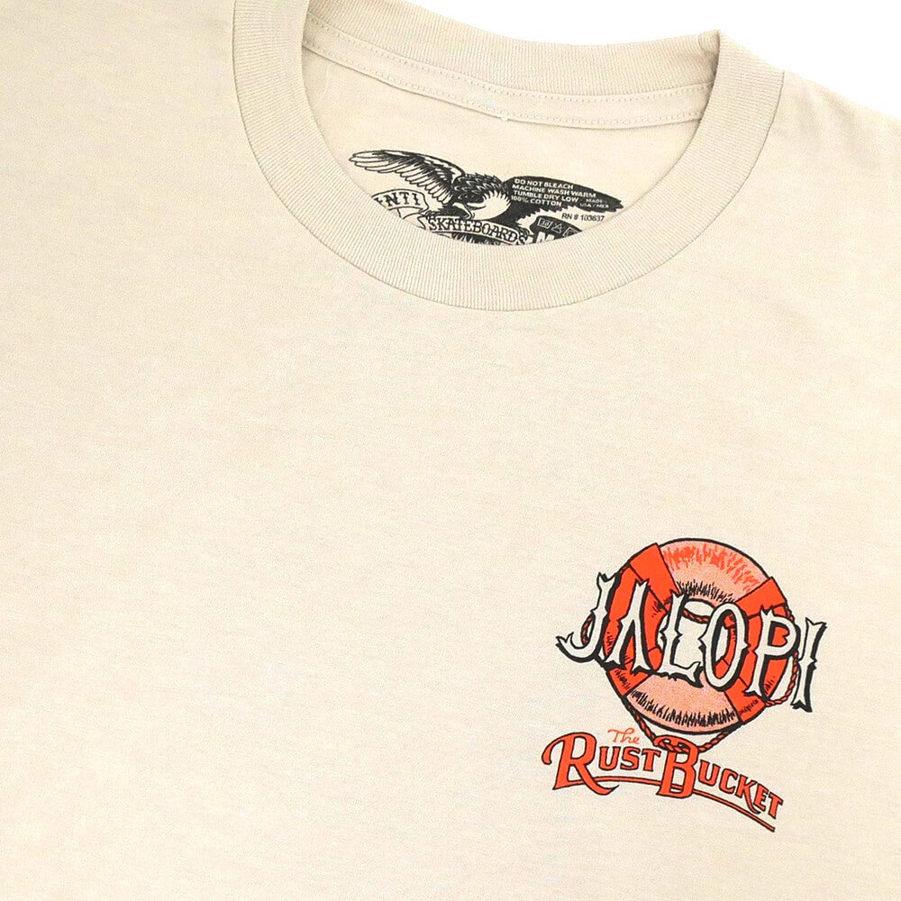 ANTIHERO T-SHIRT アンチヒーロー Tシャツ THE RUSTBUCKET BONE スケートボード スケボー 2