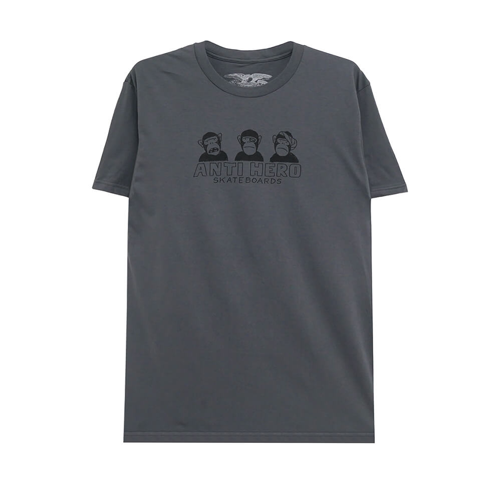 ANTIHERO T-SHIRT アンチヒーロー Tシャツ NO EVIL ASPHALT スケートボード スケボー 