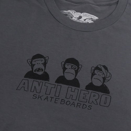 ANTIHERO T-SHIRT アンチヒーロー Tシャツ NO EVIL ASPHALT スケートボード スケボー 1